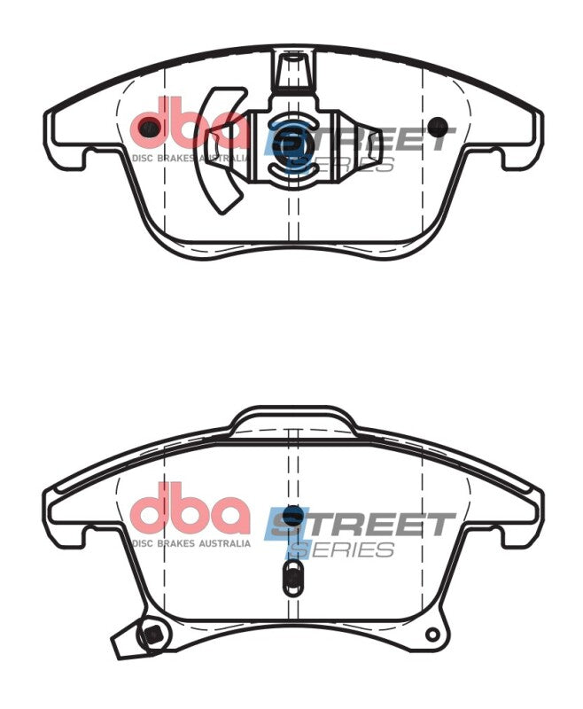 DBA Street Series Front Brake Pads | Ford Fusion Hybrid (14-19) (DB2405SS)
