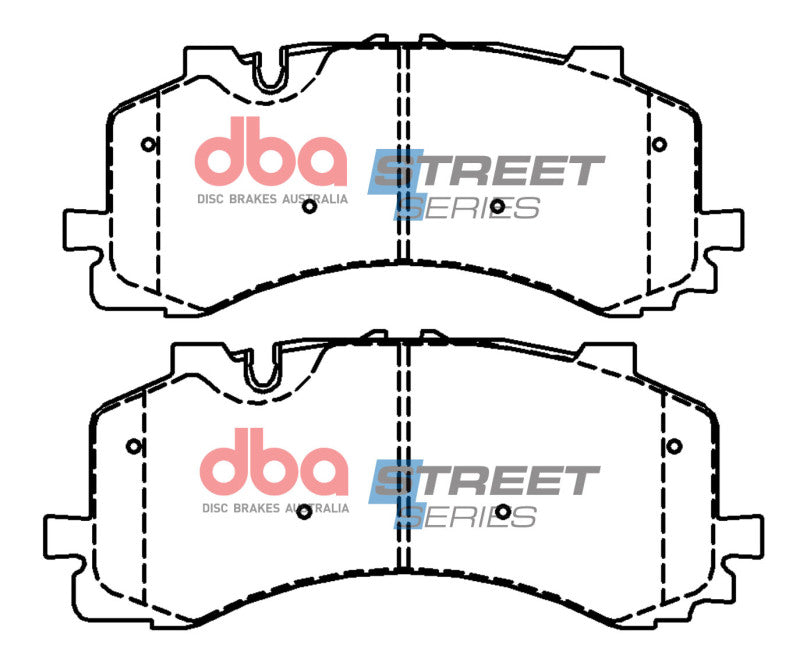 DBA Rear Street Series Brake Pads | Audi S6 (18+) (DB15124SS)