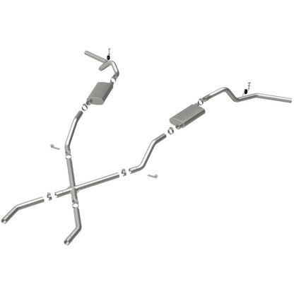 MagnaFlow Crossmember-Back Performance Exhaust System | Chevrolet 1960-72 (16643)