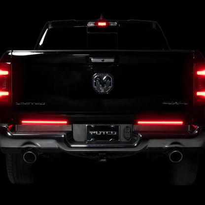 Putco 18in Split Red Light Blade Kit | Jeep Wrangler JK/ RAM 1500/2500 (09-22)