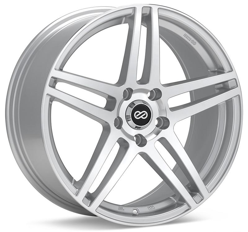 Enkei RSF5 Silver Machined | 16x7" +45mm | 5x100mm Wheel