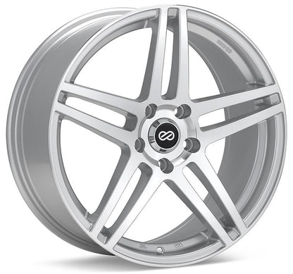 Enkei RSF5 Silver Machined | 16x7" +45mm | 5x100mm Wheel