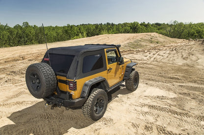 Rugged Ridge 13790.39 Montana Bowless Soft Top for 2007-18 Jeep Wrangler JK
