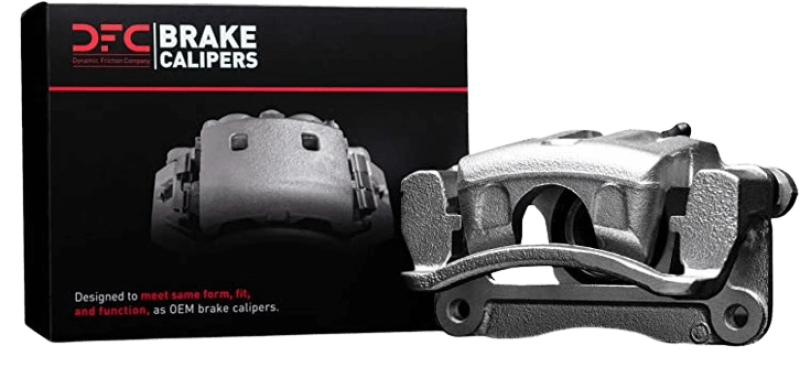 DFC Premium Brake Caliper (FRONT-L): Jeep Grand Cherokee (12-21) - Silver Zinc