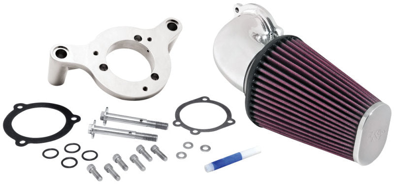 K&N 57-1125P Intake Kit For Harley Softail/DYNA 01-14