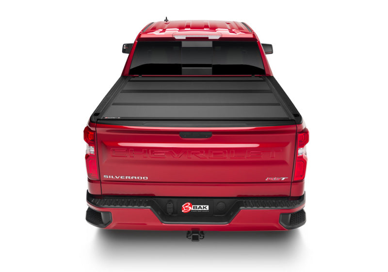 BAK 448132 BAKFlip MX4 Hard Folding Tonneau Cover for 2019-2025 Chevy/GMC