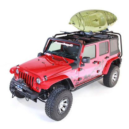 Rugged Ridge 11703.02 Roof Rack for 2007-2018 Jeep Wrangler 4-Door JK