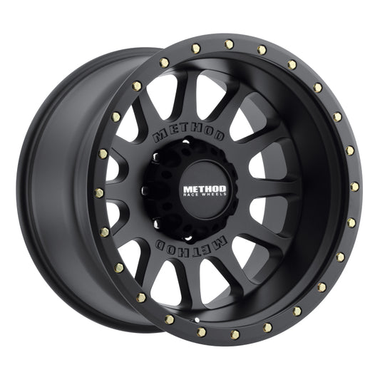 Method MR605 NV Matte Black | 20x10" -24mm | 8x170mm Wheel
