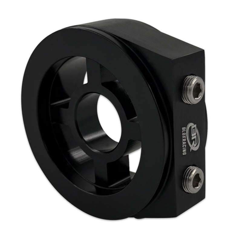 BLOX Racing Oil Filter Block Adapter (BXGA-00105-BK)
