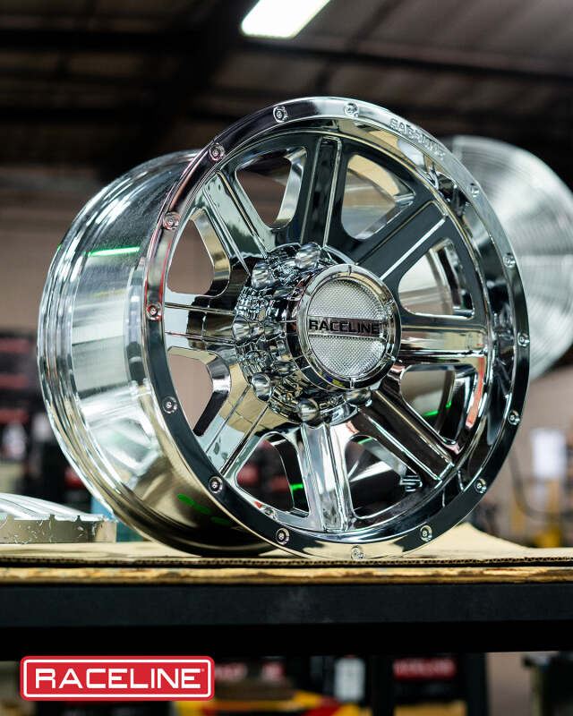 Raceline 940 Hostage Chrome | 17x9" +0mm | 5x127mm Wheel