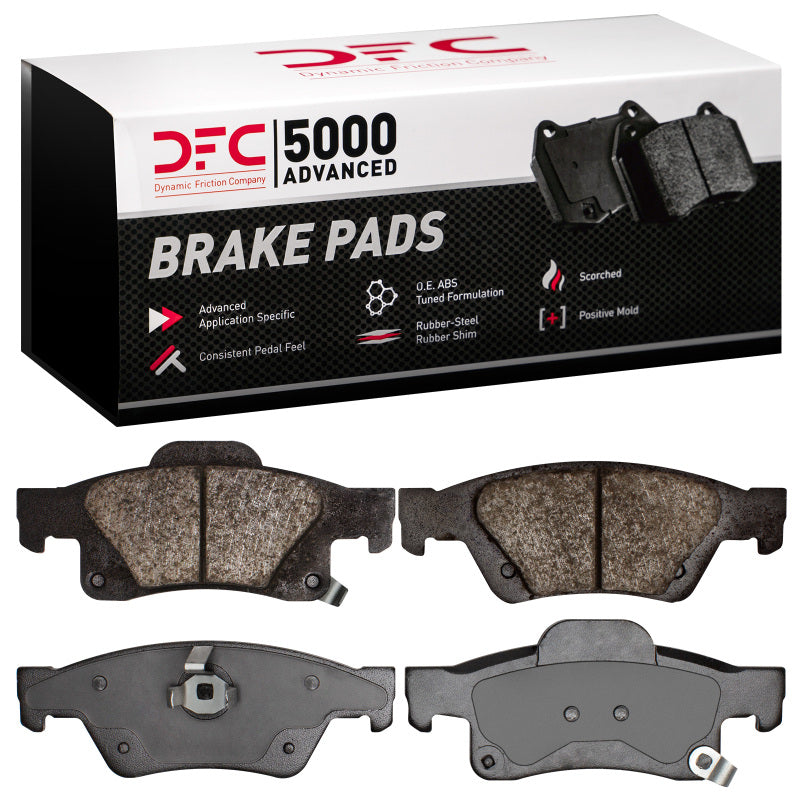 DFC 5000 Advanced Ceramic Brake Pads (REAR): Dodge Durango 3.6L / 5.7L (11-25)