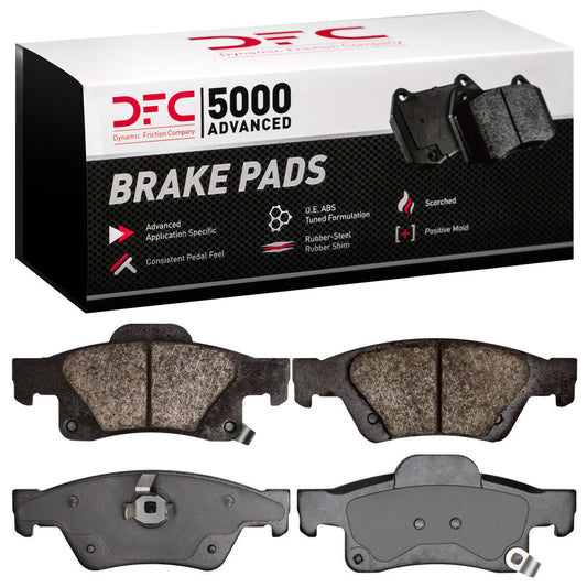 DFC 5000 Advanced Ceramic Brake Pads (REAR): Dodge Durango 3.6L / 5.7L (11-25)