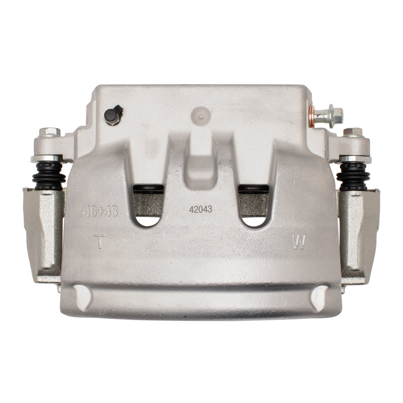 DFC Premium Brake Caliper (FRONT LEFT): Jeep Wrangler 2018-24 - Silver Zinc Coated