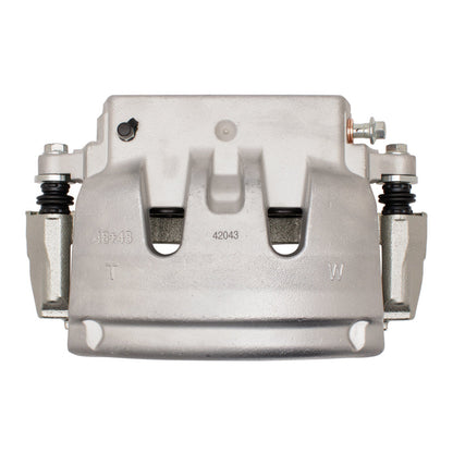 DFC Premium Brake Caliper (FRONT LEFT): Jeep Wrangler 2018-24 - Silver Zinc Coated