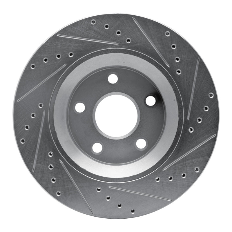 DFC D&S Silver Brake Rotor (FRONT LEFT): Jeep Wrangler (12-18)