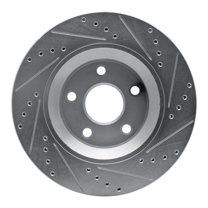 DFC D&S Silver Brake Rotor (FRONT LEFT): Jeep Wrangler (12-18)