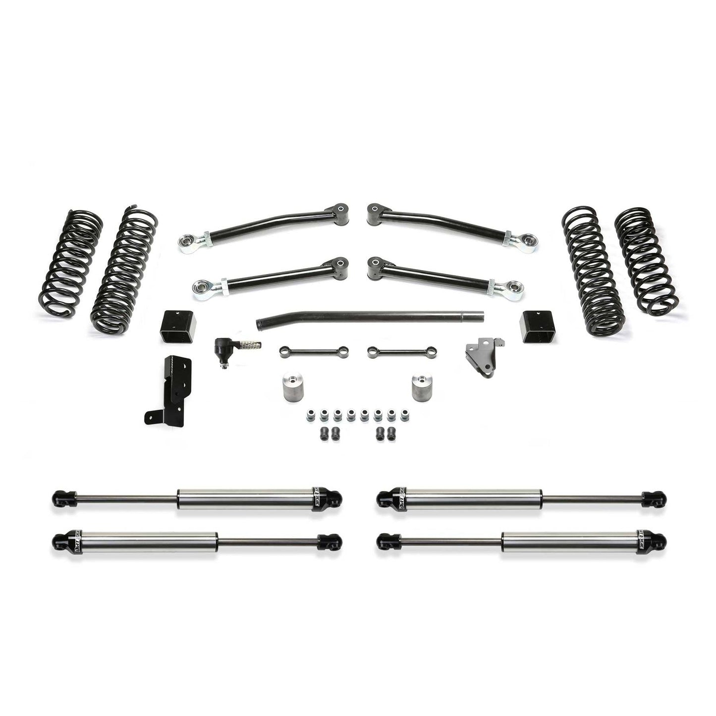 Fabtech 3" Trail w/ DLSS Shocks | Jeep JL 4WD 4-Door (18-22) (K4117DL)