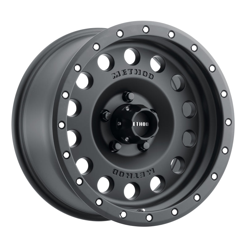 Method Wheels MR307 Matte Black | 17x8.5" +0mm | 5x5mm Wheel