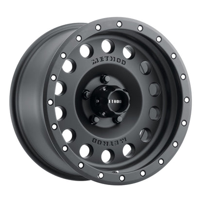 (set of 4) Method Wheels MR307 Matte Black | 17x8.5" +0mm | 5x5mm Wheel