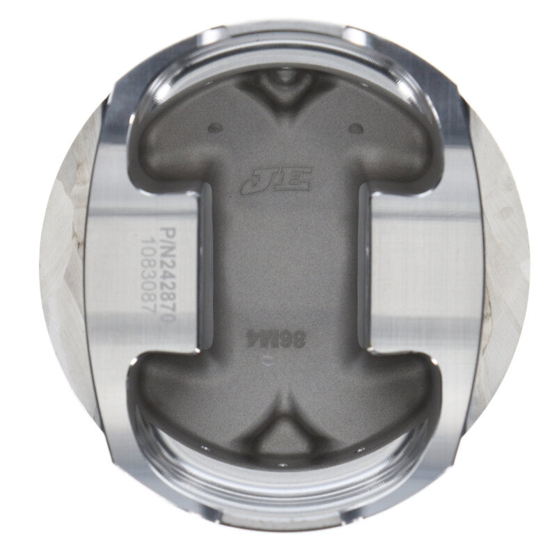 JE Pistons 88mm 1.00 Oversize F Style Skirt Forged Pistons Set of 4 | Honda S2000 (04+) (361363)