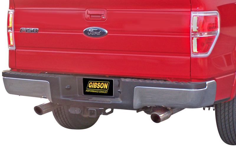 Gibson 2.5in Dual Split Exhaust | Ford F-150 FX2 (11-13) Stainless