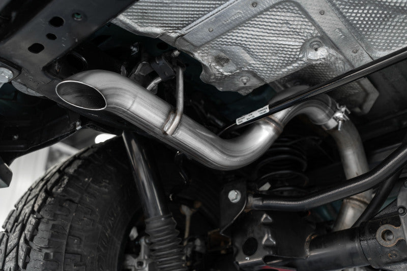 MBRP 2.5in Axle Back Muffler Bypass Pipe | Jeep Wrangler JL 18-20 (S5527409)
