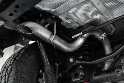 MBRP 2.5in Axle Back Muffler Bypass Pipe | Jeep Wrangler JL 18-20 (S5527409)