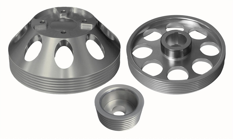 Torque Solution Lightweight Pulley Combo | Hyundai Genesis Coupe 3.8 (10-16) (TS-GEN-006S)