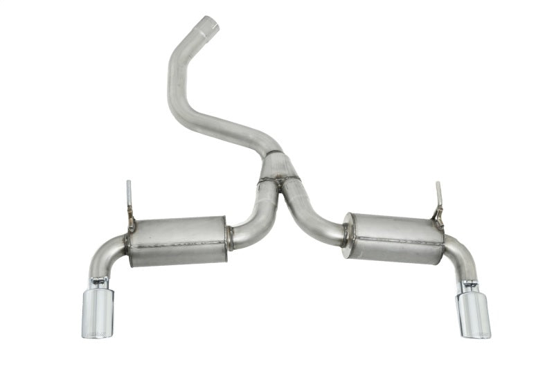 Gibson 2.5in/2.25in Black Elite Dual Split Exhaust | Jeep Cherokee 3.2L (14-21) (617208B)
