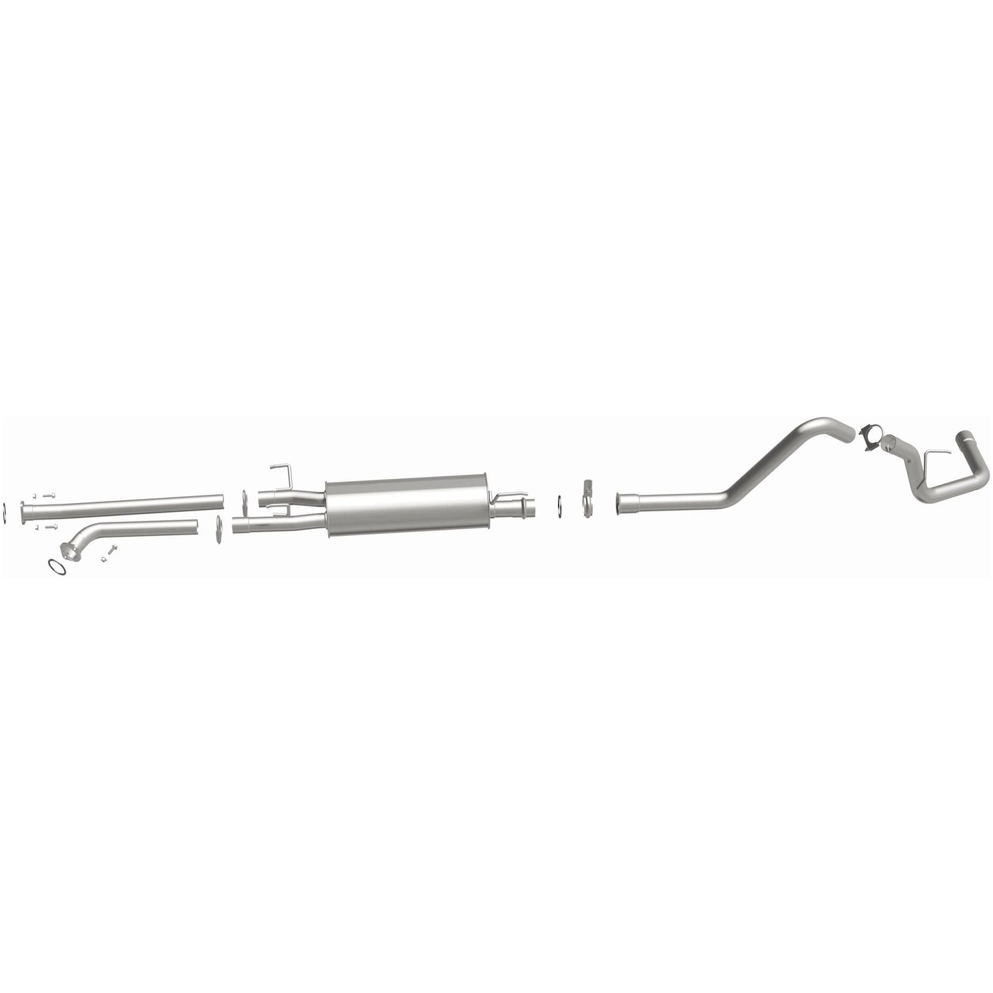 BRExhaust 2007-2009 Toyota Tundra 5.7L Direct-Fit Replacement Exhaust System