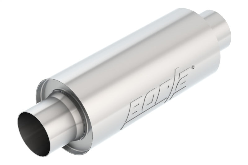 Borla XR-1 Race Muffler | 3.5in Center-Center 14in x 6.25in Round (401012)