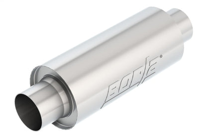 Borla XR-1 Race Muffler | 3.5in Center-Center 14in x 6.25in Round (401012)