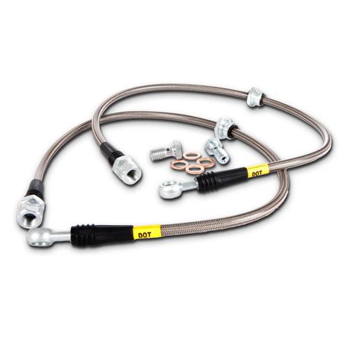 StopTech 04-08 Cadillac STS/XLR/XLR-V/SLS / 05-08 Corvette Stainless Steel Front Brake Line Kit