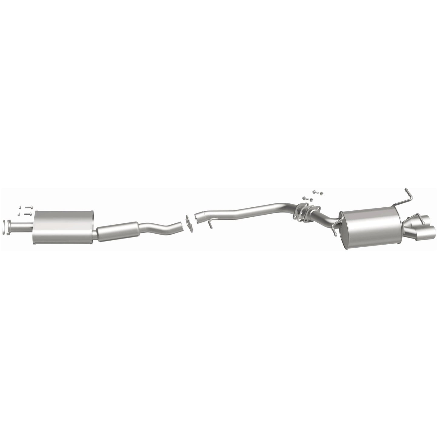 BRExhaust 2003-2004 INFINITI G35 3.5L Direct-Fit Replacement Exhaust System