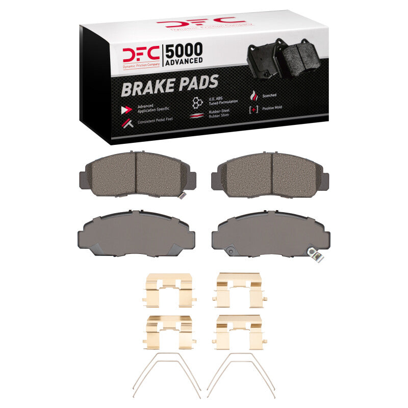 DFC 03-22 Acura Civic/CSX Front Ceramic Pads & Hardware | Honda Accord/ Civic (1551-1608-01)