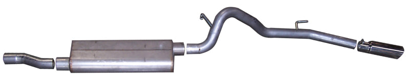 Gibson 2.5in Single Cat-Back Exhaust | Dodge Nitro R/T (07-09) (616004)
