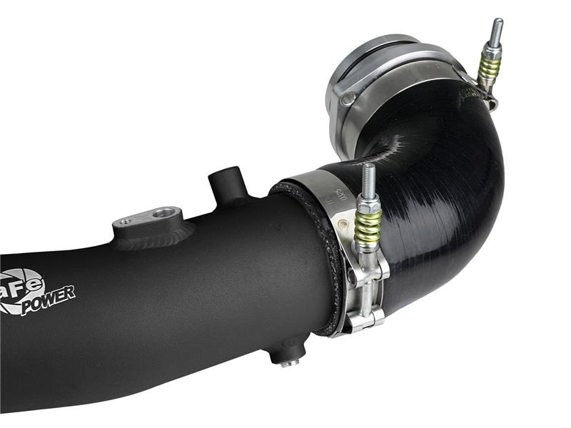 aFe 3in Black Intercooler Tube | Toyota Supra 3.0L 2020 (46-20398-B)