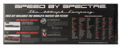 Spectre Air Intake Kit | Dodge RAM 1500/2500 V8-5.2/5.9L F/I Polished w/ Red Filter (9931)