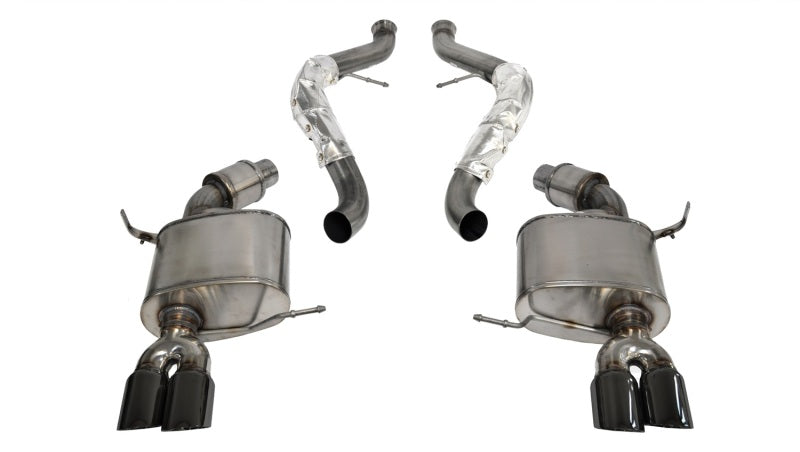 CORSA Sport / 2.5 in Axle-Back 3.0 in Twin Tips | 2008-2012 BMW M3 E90 (14569)