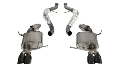 CORSA Sport / 2.5 in Axle-Back 3.0 in Twin Tips | 2008-2012 BMW M3 E90 (14569)