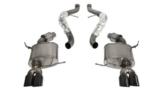 CORSA Sport / 2.5 in Axle-Back 3.0 in Twin Tips | 2008-2012 BMW M3 E90 (14569)