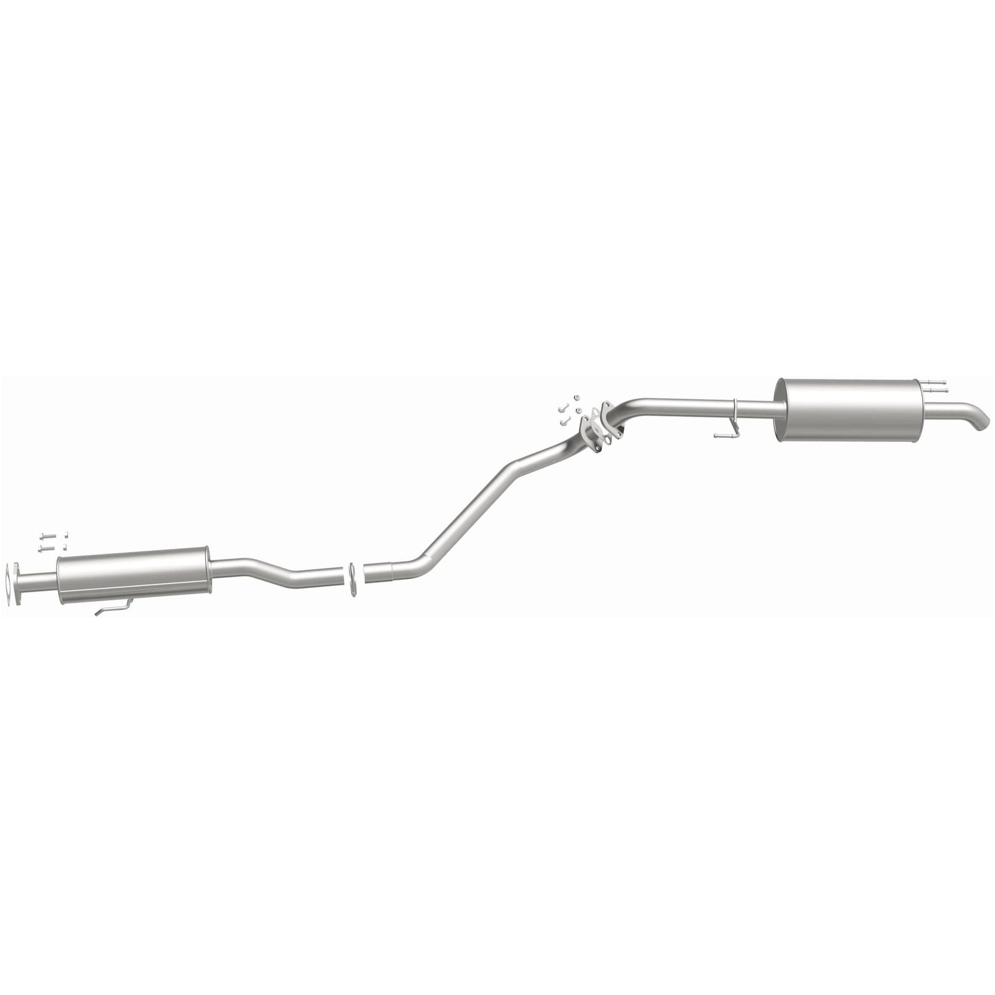 BRExhaust 2010-2013 Kia Forte Direct-Fit Replacement Exhaust System