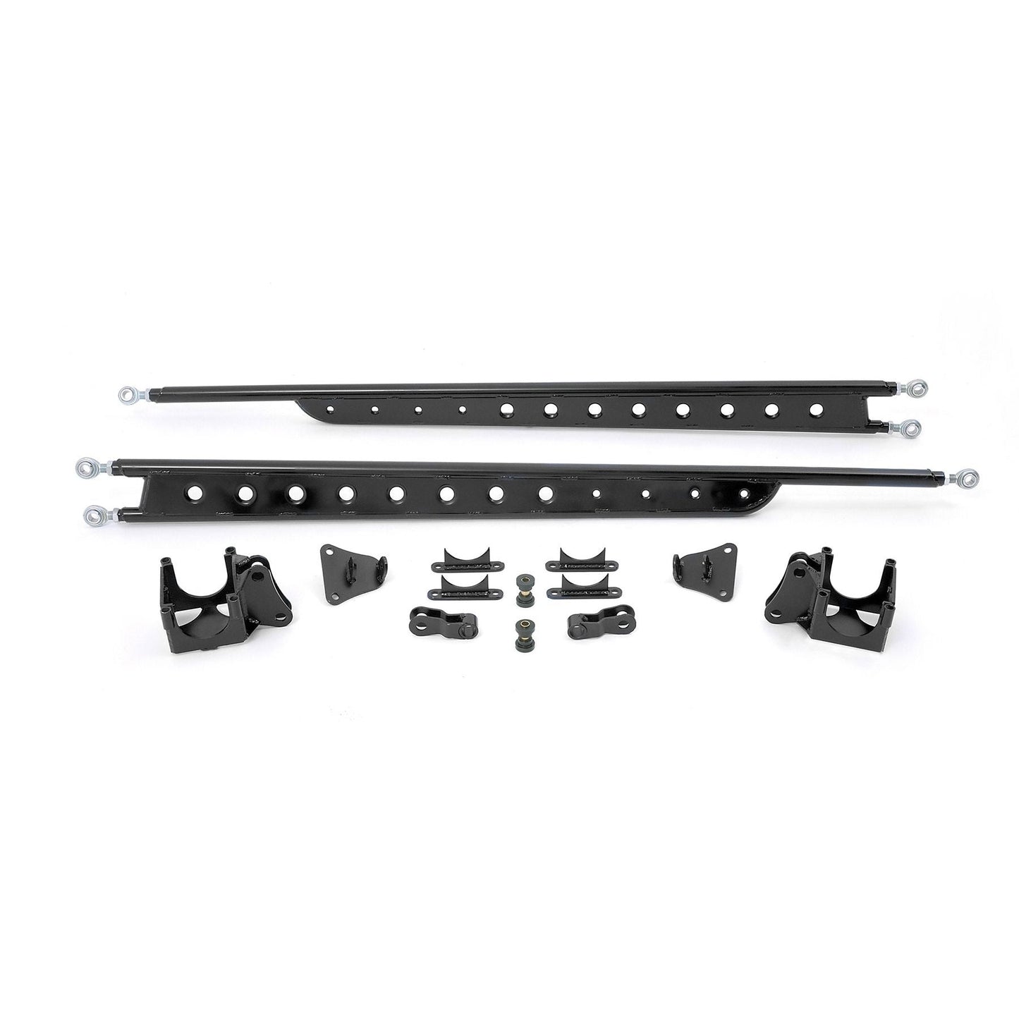 Fabtech Floating Rear Traction Bar System | Ford F250/350 4WD Super Duty (99-10) (FTS62003BK)