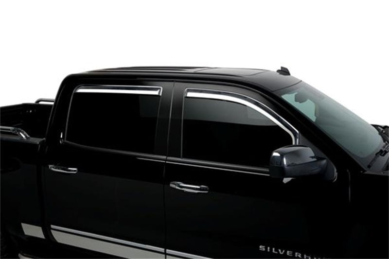 Putco Chevy Silverado LD 14-18 Chrome Window Visors | Chevy Silverado LD (14-18) (480440)