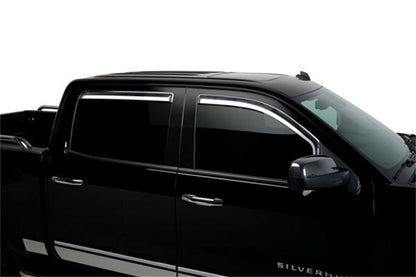 Putco Chevy Silverado LD 14-18 Chrome Window Visors | Chevy Silverado LD (14-18) (480440)