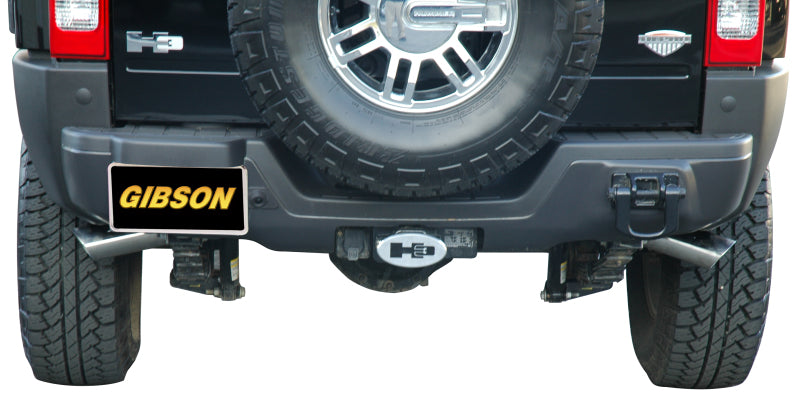 Gibson 2.5in Cat-Back Dual Extreme Exhaust | Hummer H3 Alpha 5.3L (08-10) (62211)