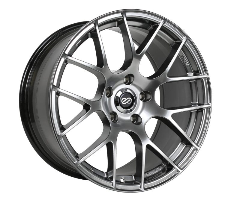 Enkei Raijin Hyper Silver | 19x8" +32mm | 5x120mm Wheel