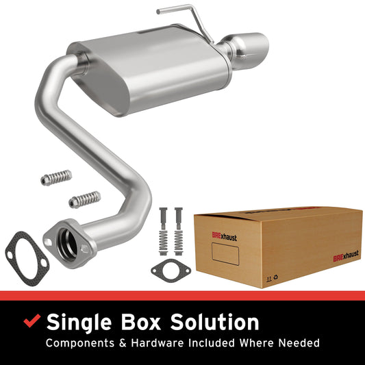 BRExhaust 2009-2017 Nissan Maxima 3.5L Direct-Fit Muffler Kit