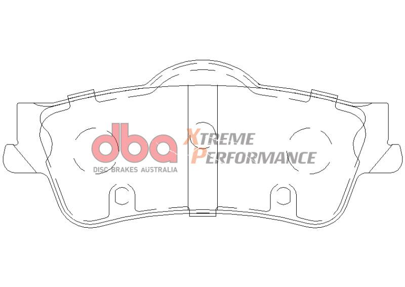 DBA Rear Xtreme Performance Brake Pads | Pontiac G8 3.6/6.0 (08-09) (DB1766XP)