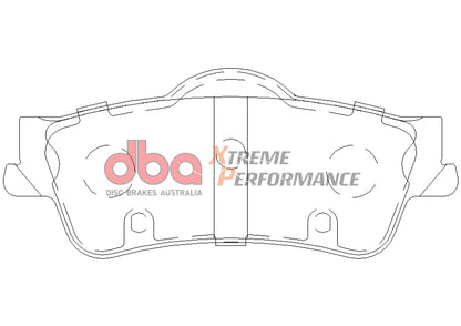 DBA Rear Xtreme Performance Brake Pads | Pontiac G8 3.6/6.0 (08-09) (DB1766XP)